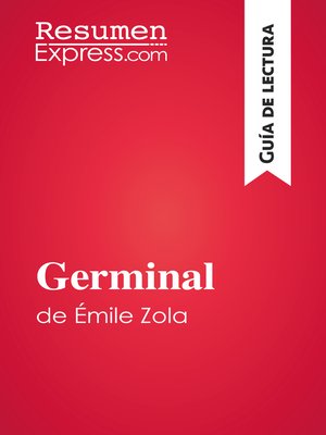 cover image of Germinal de Émile Zola (Guía de lectura)